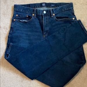 Men’s Dark blue gap Slim taper jeans